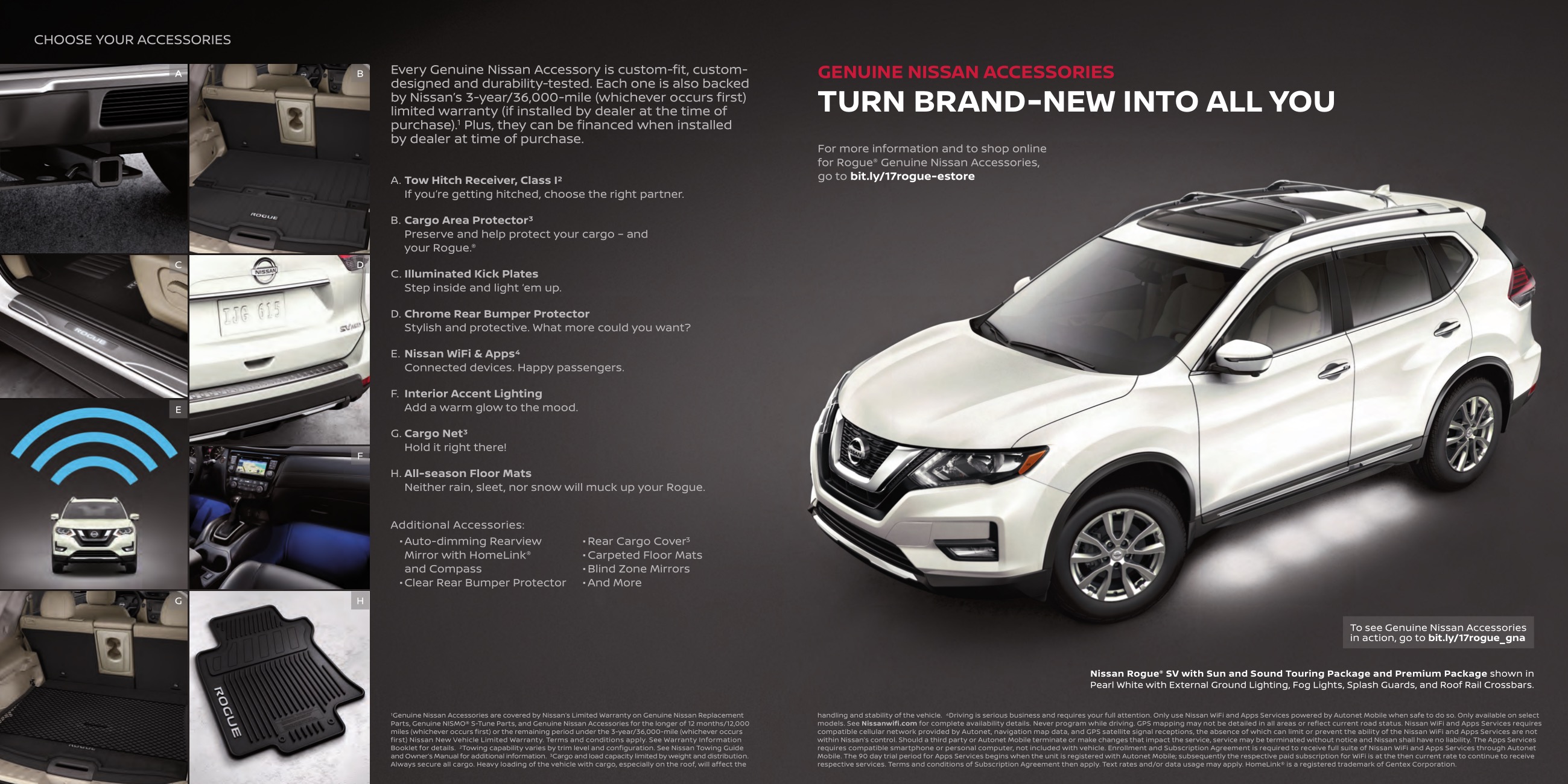 2017 Nissan Rogue Brochure Page 2